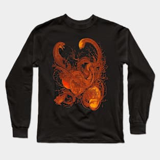 Japanese snake Long Sleeve T-Shirt